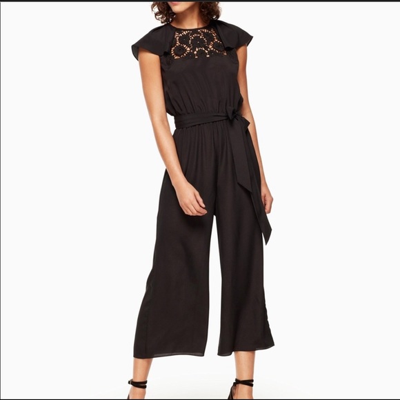 kate spade Pants - Kate Spade Lacework Jumpsuit